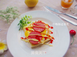 营养土司早餐的做法