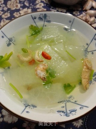 海米冬瓜汤的做法