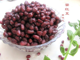 简单的蜜红豆的做法