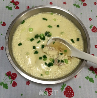 香葱肉末蒸鸡蛋的做法