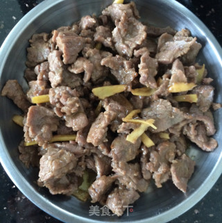 爆炒牛肉的做法