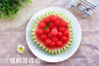 西瓜球的做法
