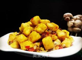 黄金满盘——杂蔬炒馒头的做法