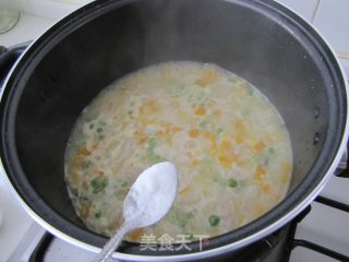 鱼 汤 疙 瘩的做法步骤：2