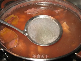 莲藕红豆汤的做法步骤：2
