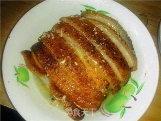 虎皮扣肉的做法步骤：2