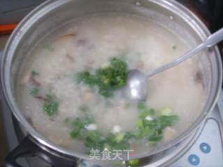 干贝水鸭粥的做法步骤：2