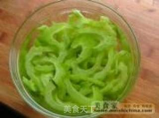 雪碧苦瓜的做法步骤：2