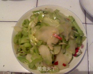 小炒菜苔的做法步骤：2