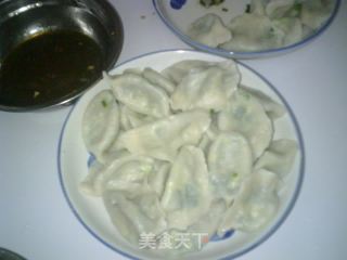 韭菜鸡蛋饺子的做法步骤：2