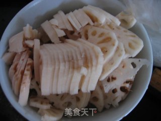 麻辣藕片的做法步骤：2
