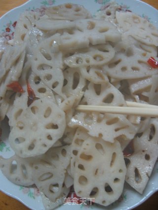 麻辣藕片的做法步骤：2