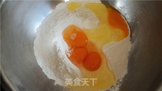 蒲公英鸡蛋煎饼的做法步骤：2