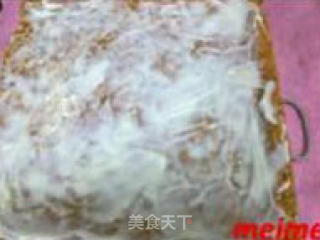 超简单@@手拌式~~鸡肉松蛋糕的做法步骤：5