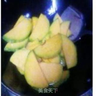 清炒南瓜的做法步骤：2