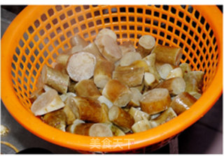 蒜味落苏的做法步骤：2