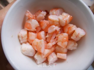 鲜虾肉末拌面的做法步骤：2