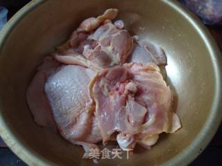 黑胡椒蒸鸡(改良版)的做法步骤：2