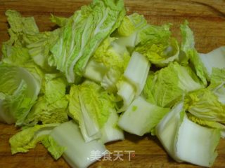 香菇娃娃菜炒大虾的做法步骤：5
