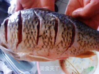 糖醋鲤鱼的做法步骤：3