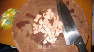 菠菜粥的做法步骤：2