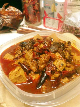 麻婆豆腐的做法步骤：2