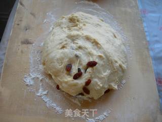 提子辫子面包的做法步骤：6