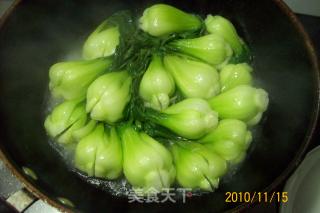 清水油盐油菜心的做法步骤：10