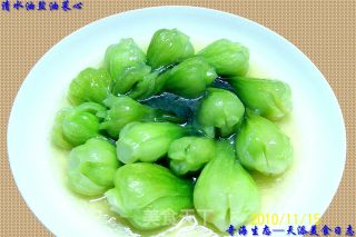 清水油盐油菜心的做法步骤：10