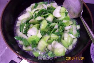 清水油盐油菜心的做法步骤：10