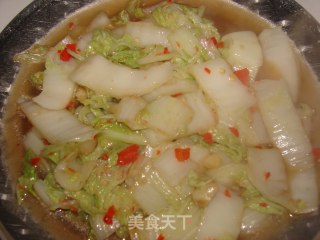 剁椒炒白菜的做法步骤：4