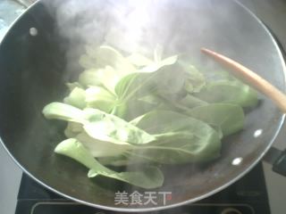 蒜香油菜的做法步骤：2