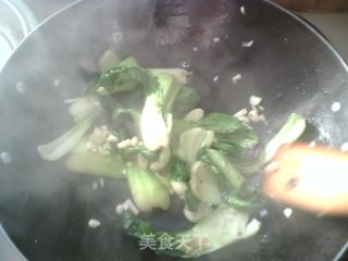 蒜香油菜的做法步骤：2