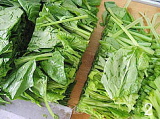 凉拌菠菜的做法步骤：3