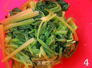 凉拌菠菜的做法步骤：3