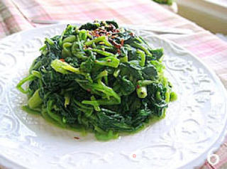 凉拌菠菜的做法步骤：3