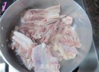 老鸭炖茶树菇的做法步骤：3