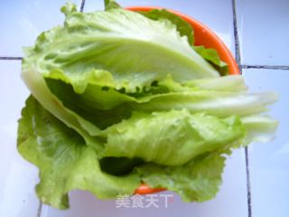 培根生菜卷的做法步骤：2