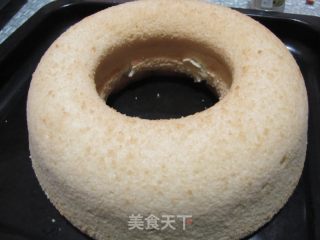 香草戚风蛋糕的做法步骤：2