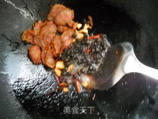 豉椒茶树菇的做法步骤：2