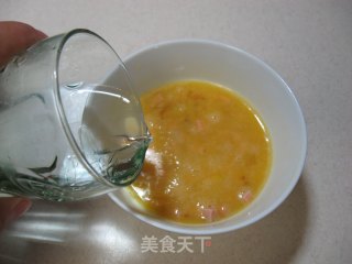海苔火腿蒸蛋羹的做法步骤：3