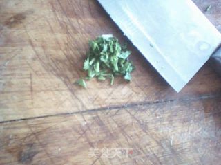 香菜煎饼的做法步骤：3