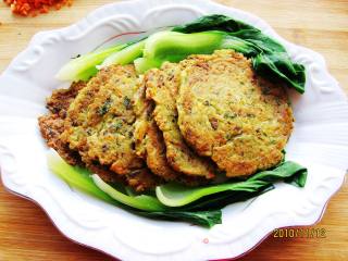 菇香豆腐饼的做法步骤：2