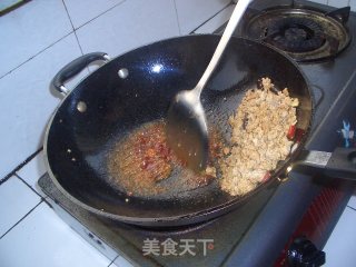 肉末茄子的做法步骤：2