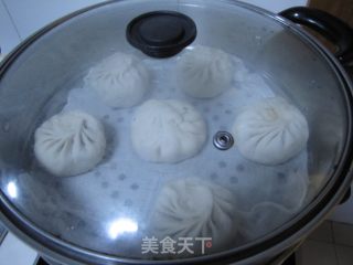 兰花菇肉包的做法步骤：2