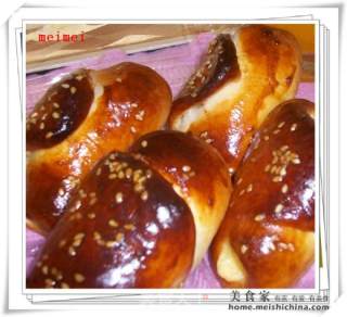 香肠芝士面包的做法步骤：6