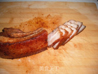 一起分享私家菜——梅菜扣肉的做法步骤：7