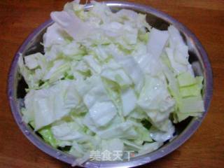 虾仁白菜的做法步骤：3