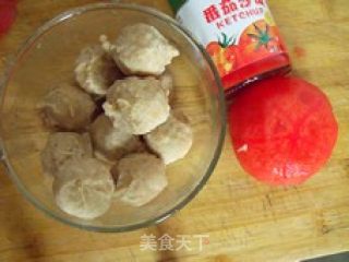 茄汁肉丸汤的做法步骤：3