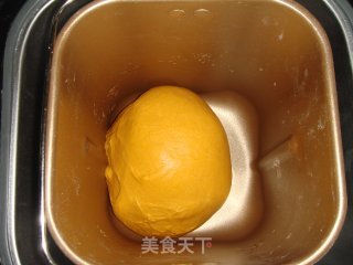 葡萄干南瓜吐司的做法步骤：2
